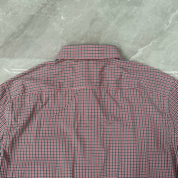 Men’s UNTUCKit Gallo Plaid Long Sleeve Button Down Shirt With Pocket Large - Picture 12 of 16